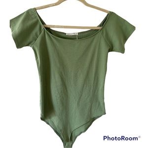 Mangopop Green Bodysuit